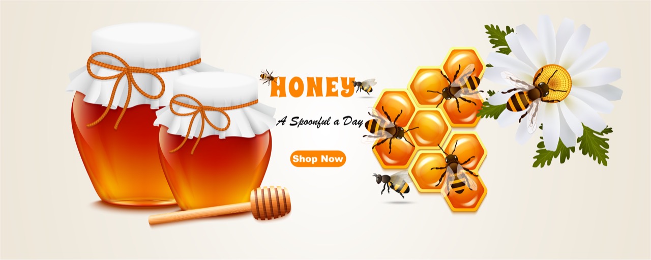 Pure and natural honey buy online